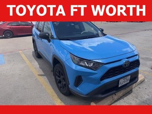 Blue Flame 2021 Toyota RAV4 LE