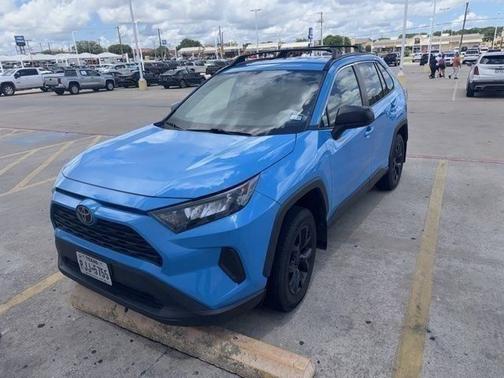 Blue Flame 2021 Toyota RAV4 LE