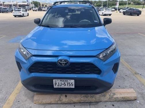 Blue Flame 2021 Toyota RAV4 LE