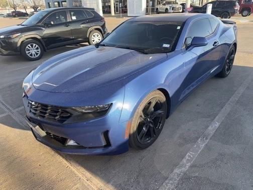 Riverside Blue Metallic 2019 Chevrolet Camaro 1LT