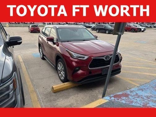 Ruby Flare Pearl 2023 Toyota Highlander Limited