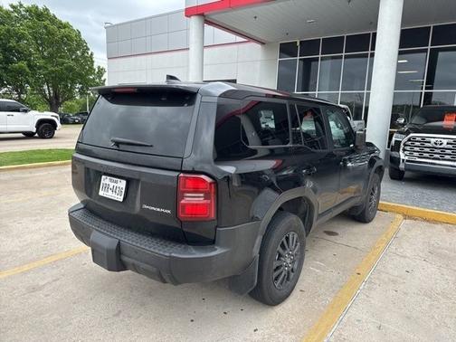 Black 2024 Toyota Land Cruiser 1958