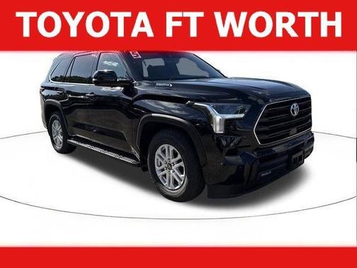 Midnight Black Metallic 2025 Toyota Sequoia SR5