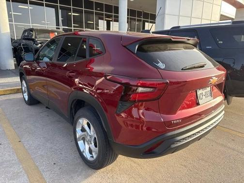 Crimson Metallic 2024 Chevrolet Trax LS