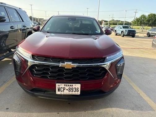 Crimson Metallic 2024 Chevrolet Trax LS