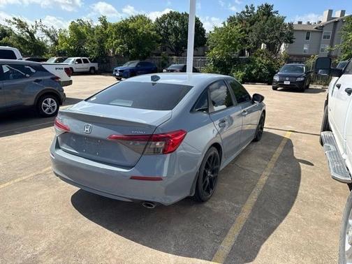 Morning Mist Metallic 2024 Honda Civic Sport
