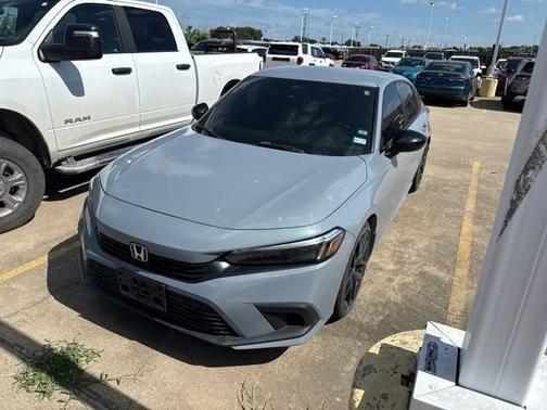 Morning Mist Metallic 2024 Honda Civic Sport
