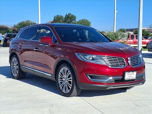 Ruby Red Metallic 2016 Lincoln MKX Reserve
