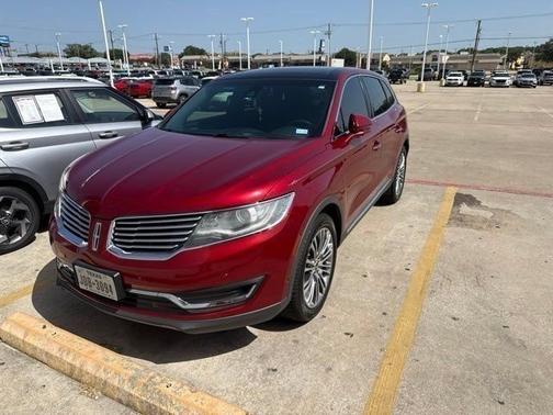 Ruby Red Metallic 2016 Lincoln MKX Reserve