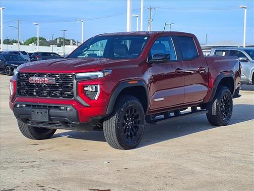 Volcanic Red Tintcoat 2026 GMC Canyon Elevation