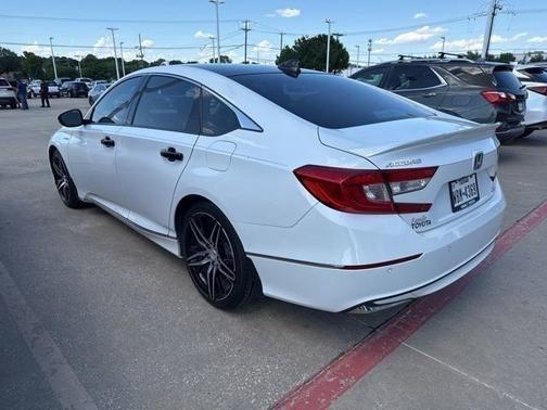 Platinum White Pearl 2021 Honda Accord Hybrid Touring
