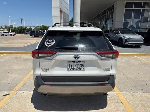 White 2024 Toyota RAV4 Hybrid Limited