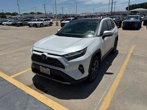 White 2024 Toyota RAV4 Hybrid Limited