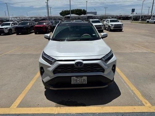 White 2024 Toyota RAV4 Hybrid Limited