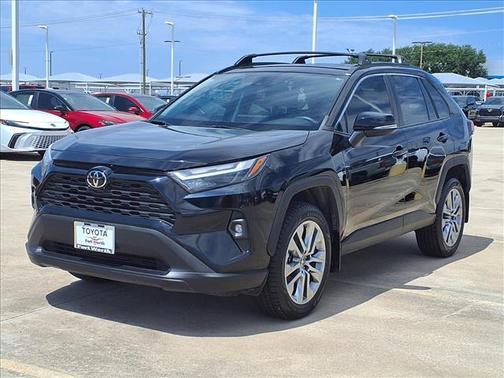 Midnight Black Metallic 2023 Toyota RAV4 XLE Premium