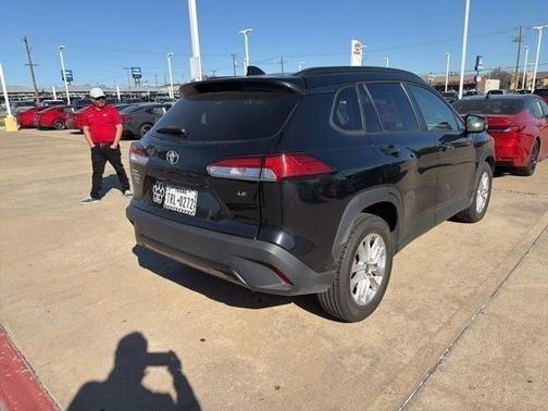 Jet Black 2022 Toyota Corolla Cross LE