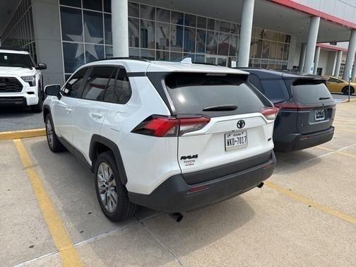 White 2025 Toyota RAV4 XLE Premium