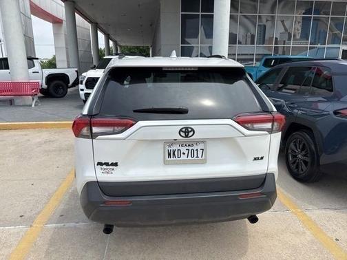 White 2025 Toyota RAV4 XLE Premium
