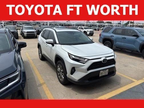 White 2025 Toyota RAV4 XLE Premium