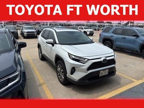 White 2025 Toyota RAV4 XLE Premium