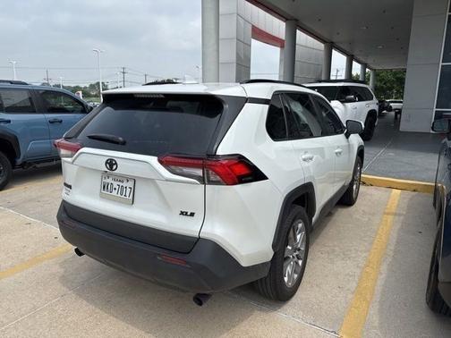 White 2025 Toyota RAV4 XLE Premium