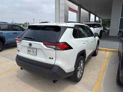 White 2025 Toyota RAV4 XLE Premium