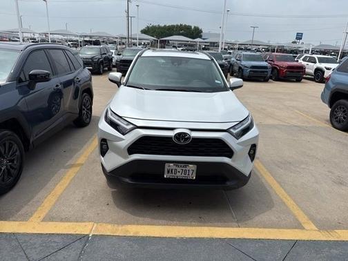 White 2025 Toyota RAV4 XLE Premium