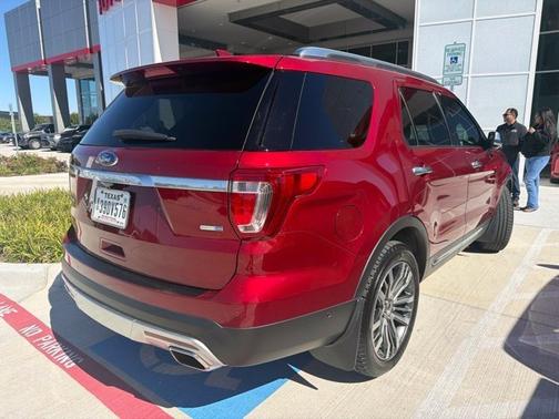 Ruby Red Metallic 2017 Ford Explorer Platinum