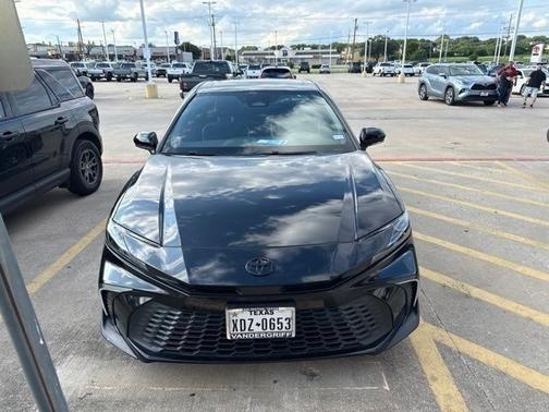 Midnight Black Metallic 2025 Toyota Camry LE