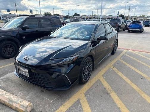 Midnight Black Metallic 2025 Toyota Camry LE