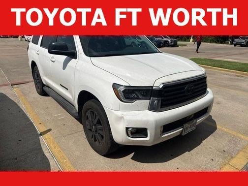 Super White 2021 Toyota Sequoia TRD Sport