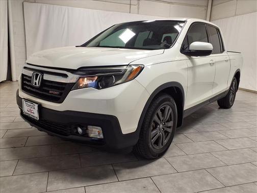White Diamond Pearl 2019 Honda Ridgeline Sport
