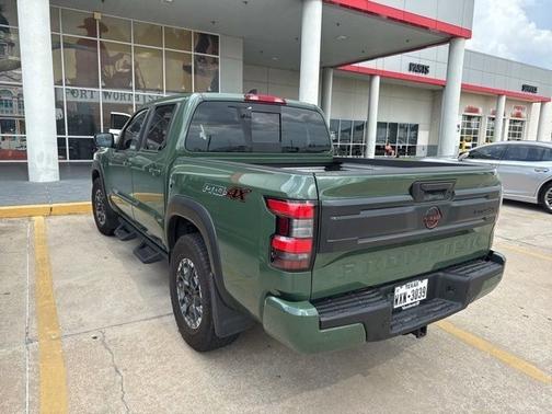 Tactical Green Metallic 2025 Nissan Frontier PRO-4X