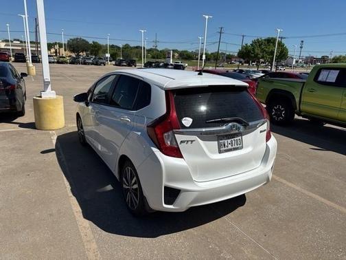 White Orchid Pearl 2016 Honda Fit EX