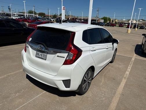 White Orchid Pearl 2016 Honda Fit EX