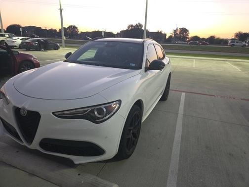 Alfa White 2021 Alfa Romeo Stelvio Ti Sport