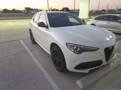 Alfa White 2021 Alfa Romeo Stelvio Ti Sport