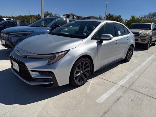 Classic Silver Metallic 2025 Toyota Corolla Hybrid SE