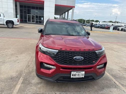 Rapid Red Metallic Tinted Clearcoat 2020 Ford Explorer ST