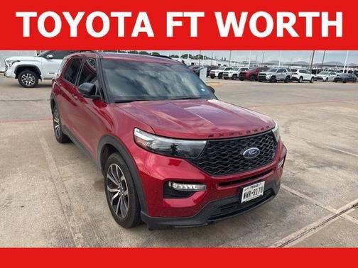 Rapid Red Metallic Tinted Clearcoat 2020 Ford Explorer ST