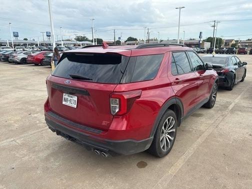 Rapid Red Metallic Tinted Clearcoat 2020 Ford Explorer ST