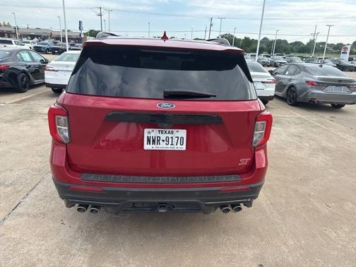 Rapid Red Metallic Tinted Clearcoat 2020 Ford Explorer ST