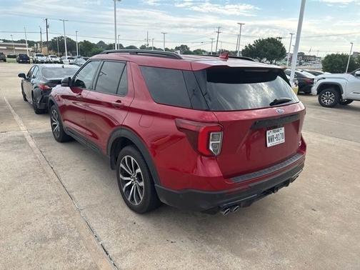 Rapid Red Metallic Tinted Clearcoat 2020 Ford Explorer ST