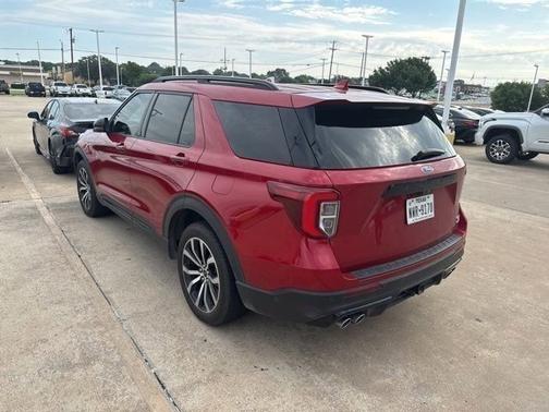 Rapid Red Metallic Tinted Clearcoat 2020 Ford Explorer ST