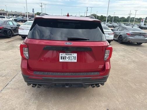 Rapid Red Metallic Tinted Clearcoat 2020 Ford Explorer ST