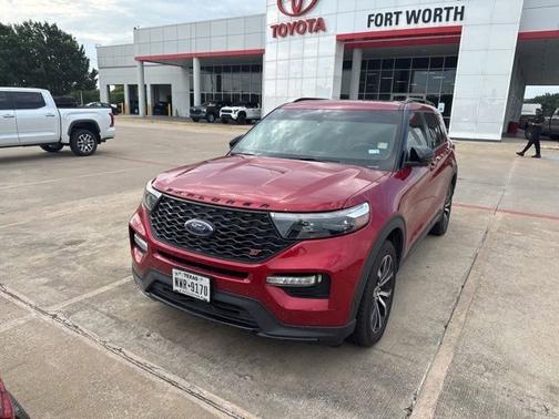 Rapid Red Metallic Tinted Clearcoat 2020 Ford Explorer ST