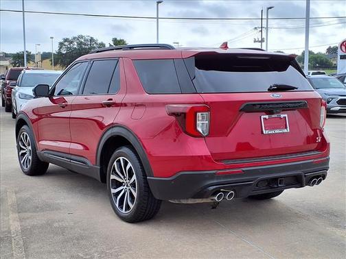 Rapid Red Metallic Tinted Clearcoat 2020 Ford Explorer ST
