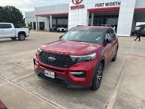 Rapid Red Metallic Tinted Clearcoat 2020 Ford Explorer ST