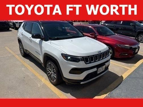 Bright White Clearcoat 2023 Jeep Compass Limited