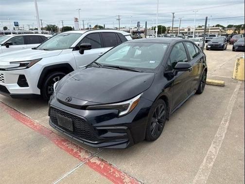 Midnight Black Metallic 2023 Toyota Corolla SE